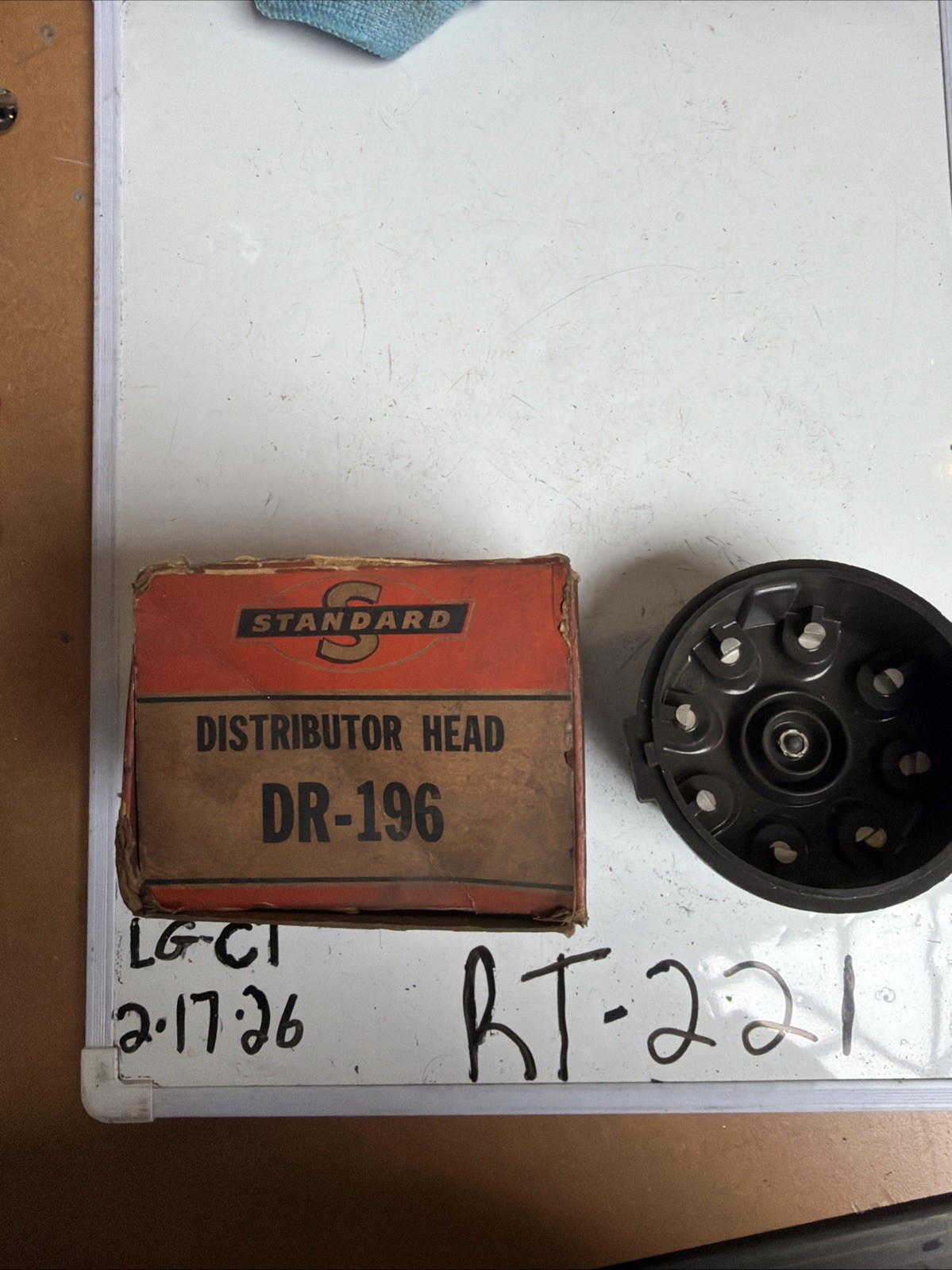 Vintage NOS Standard Brand Distributor Cap DR-196