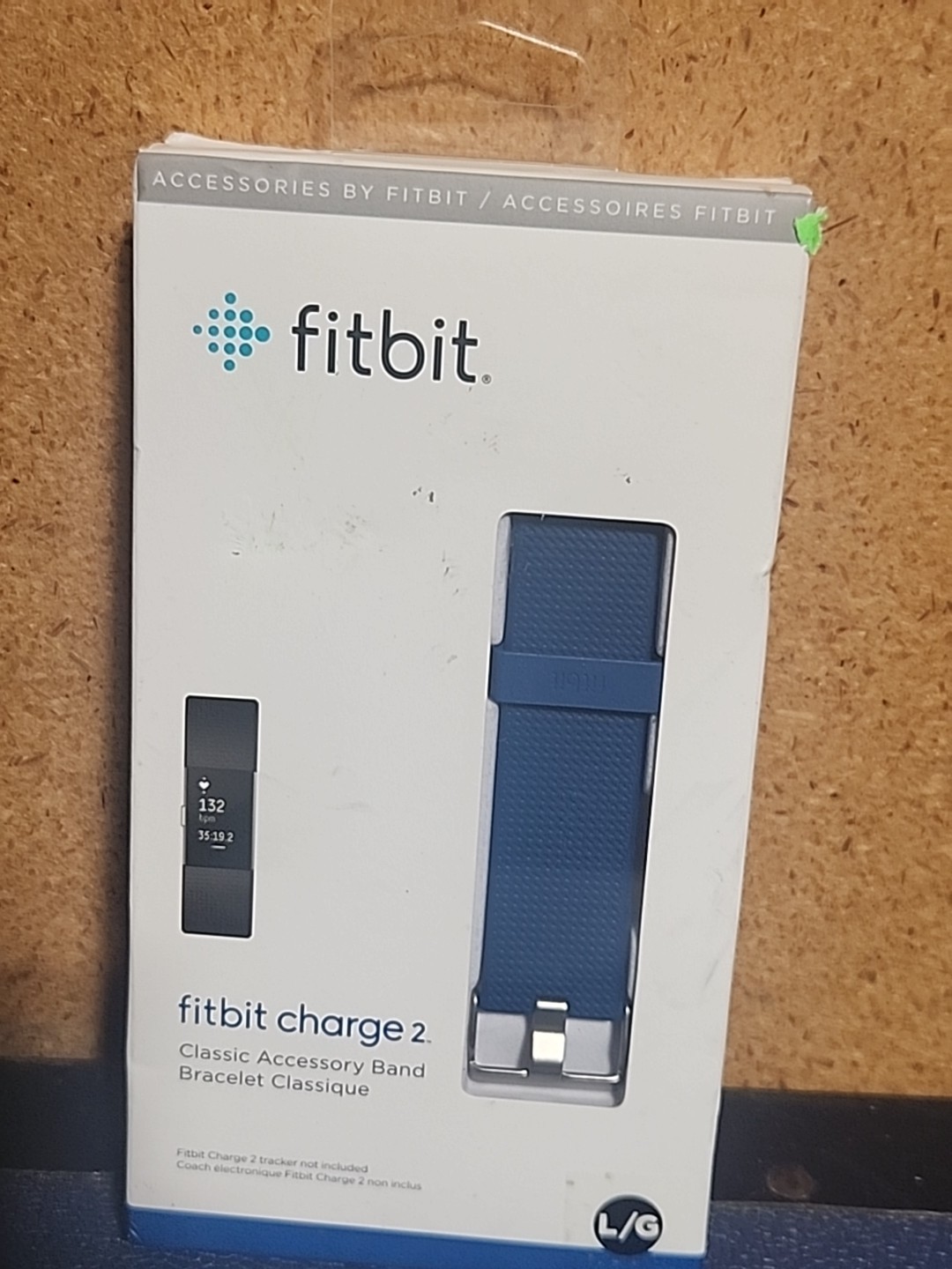 New Fitbit Charge 2 Accessory Band,  Large - Blue