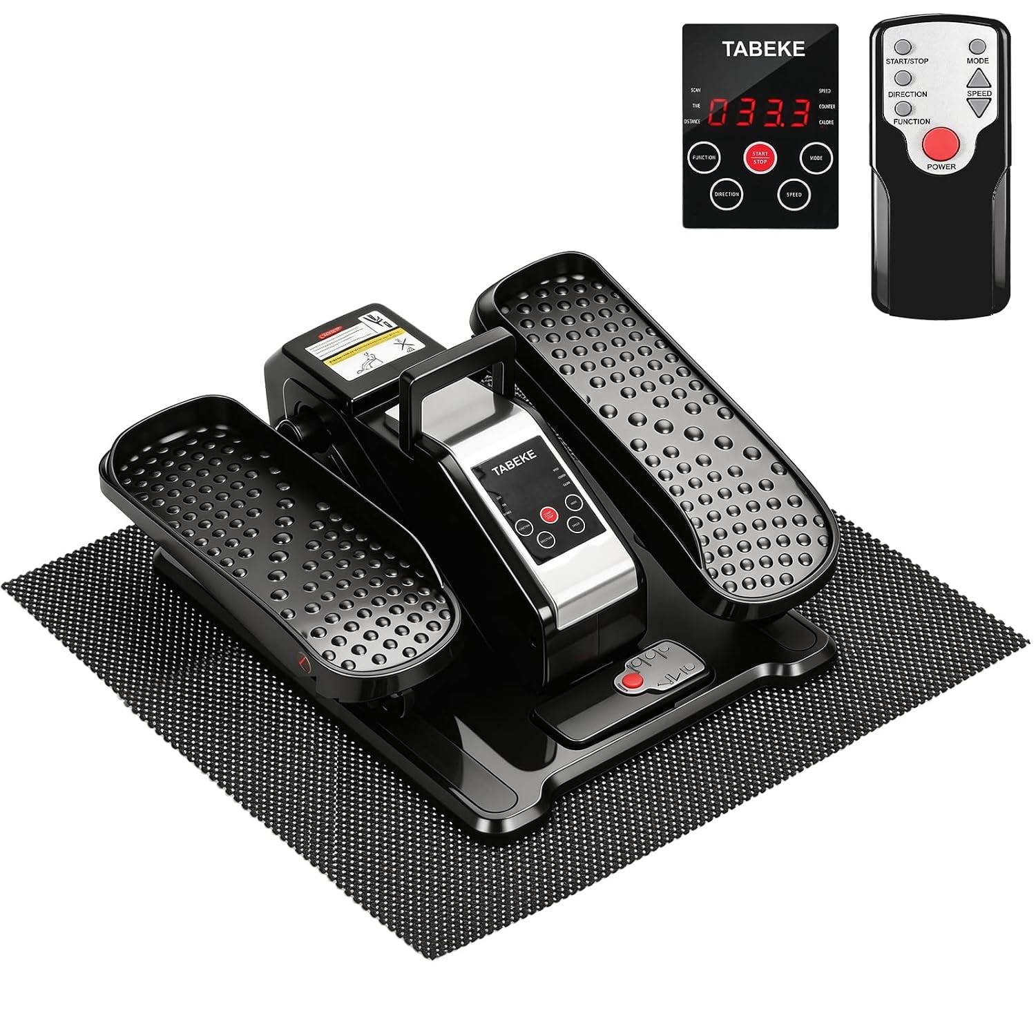 Under Desk Elliptical Machine, Electric Ellipse Leg Exerciser | for Senior with