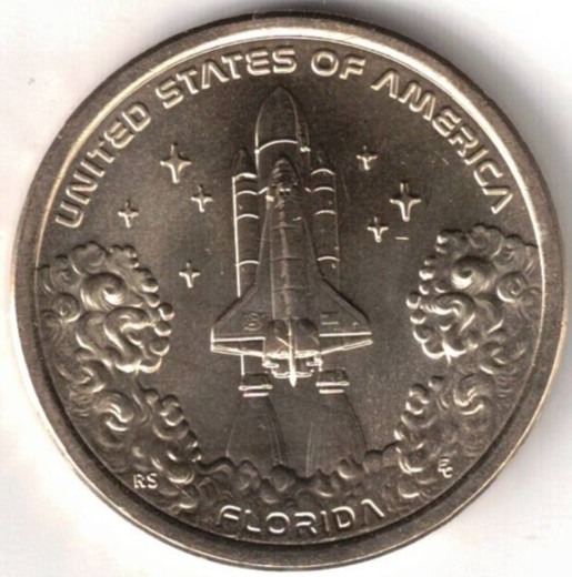 2025-P $1 Coin for American Innovation Florida Series!