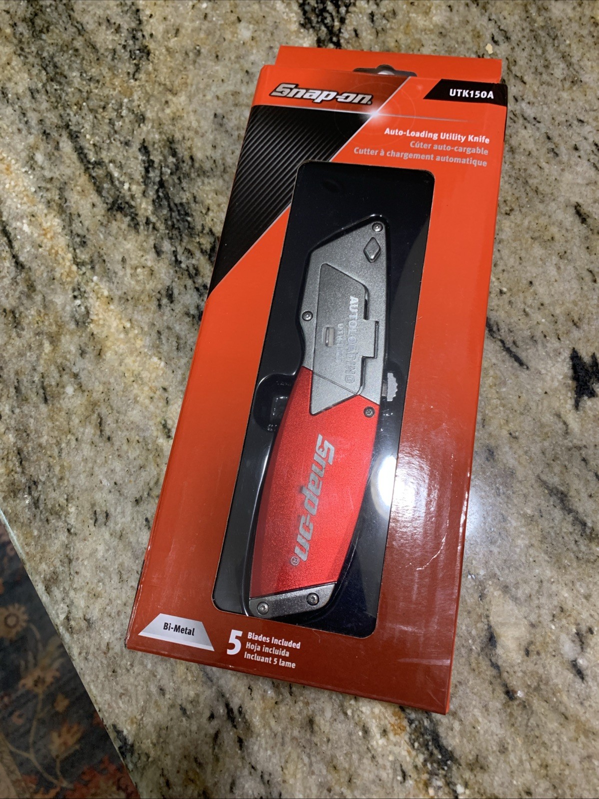 SNAP-ON Autoloading Multipurpose utility knife UTK150A NEW