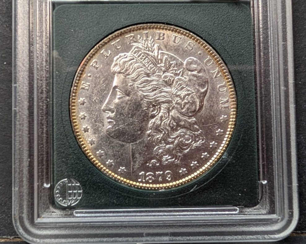 1879P Morgan Silver Dollar $1 Gem BU++ 250951