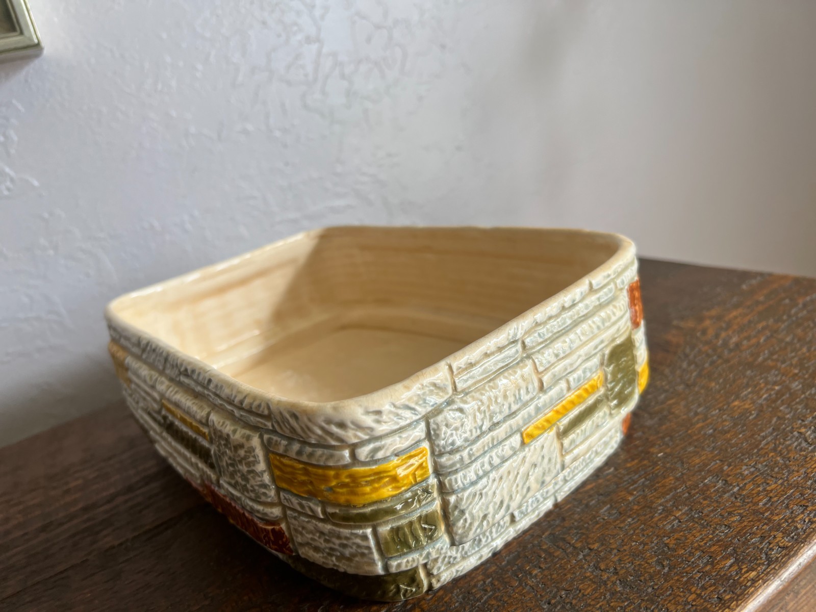 MCM Ceramic Planter Box by Sylvac