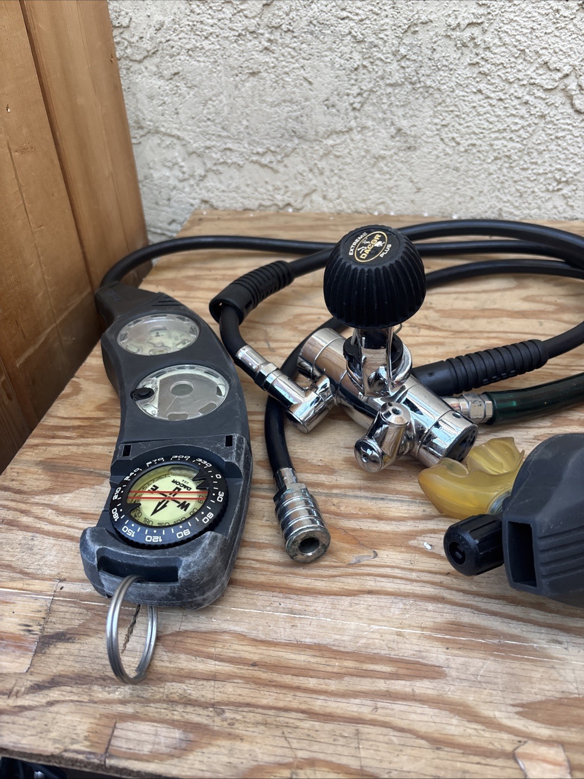 DACOR Digital/analog Gauge Scuba Diving Extreme Plus Regulator set