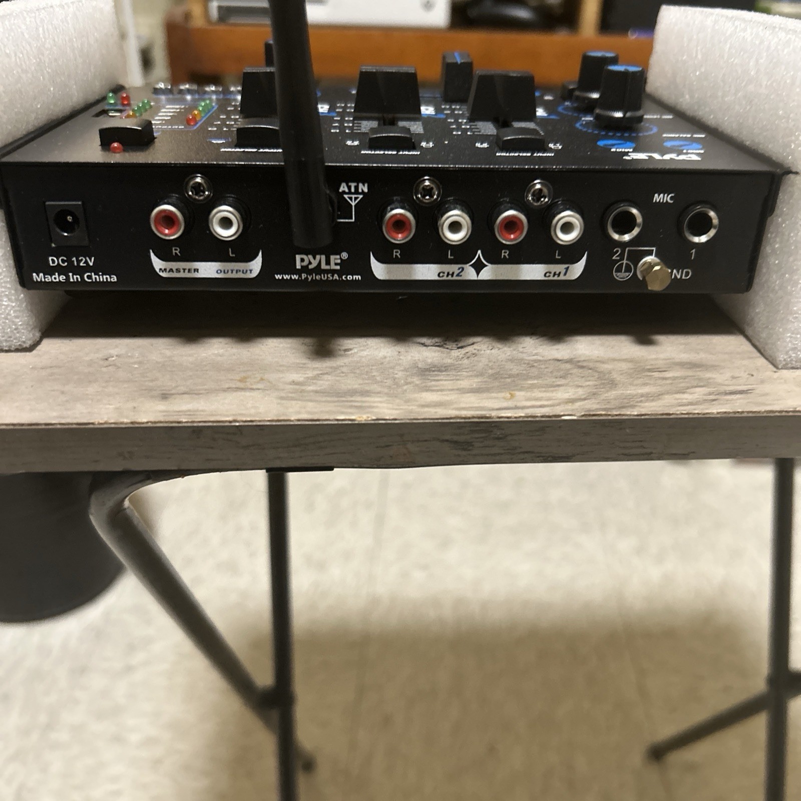 Pyle PKSCRD208 Bluetooth Mini Audio Interface Podcast Mixer Sound Card