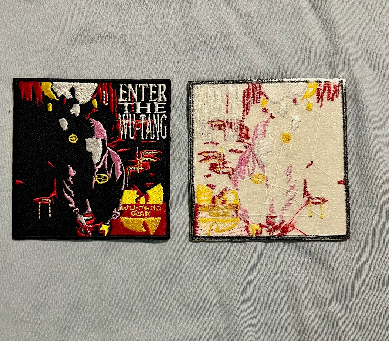 Wu-Tang Clan Patch - Enter The Method Man RZA Ghostface Raekwon 36 Chambers Gza