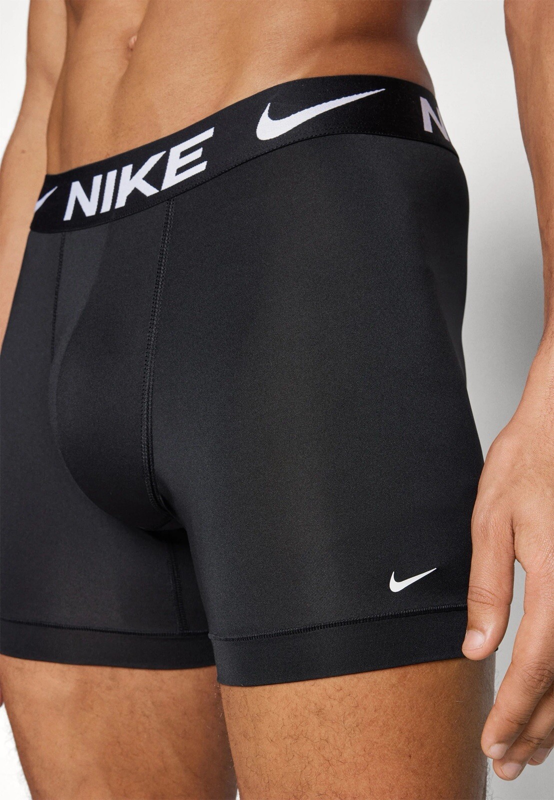 Nike Pro DRI-FIT 6" Compression Boxer Briefs Black Men's Large 3-PACK NWT