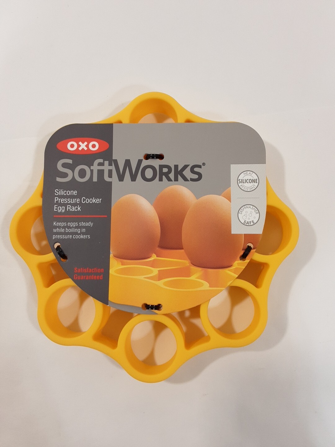OXO SoftWorks Silicone Pressure Cooker Egg Rack Trivet 9 Eggs