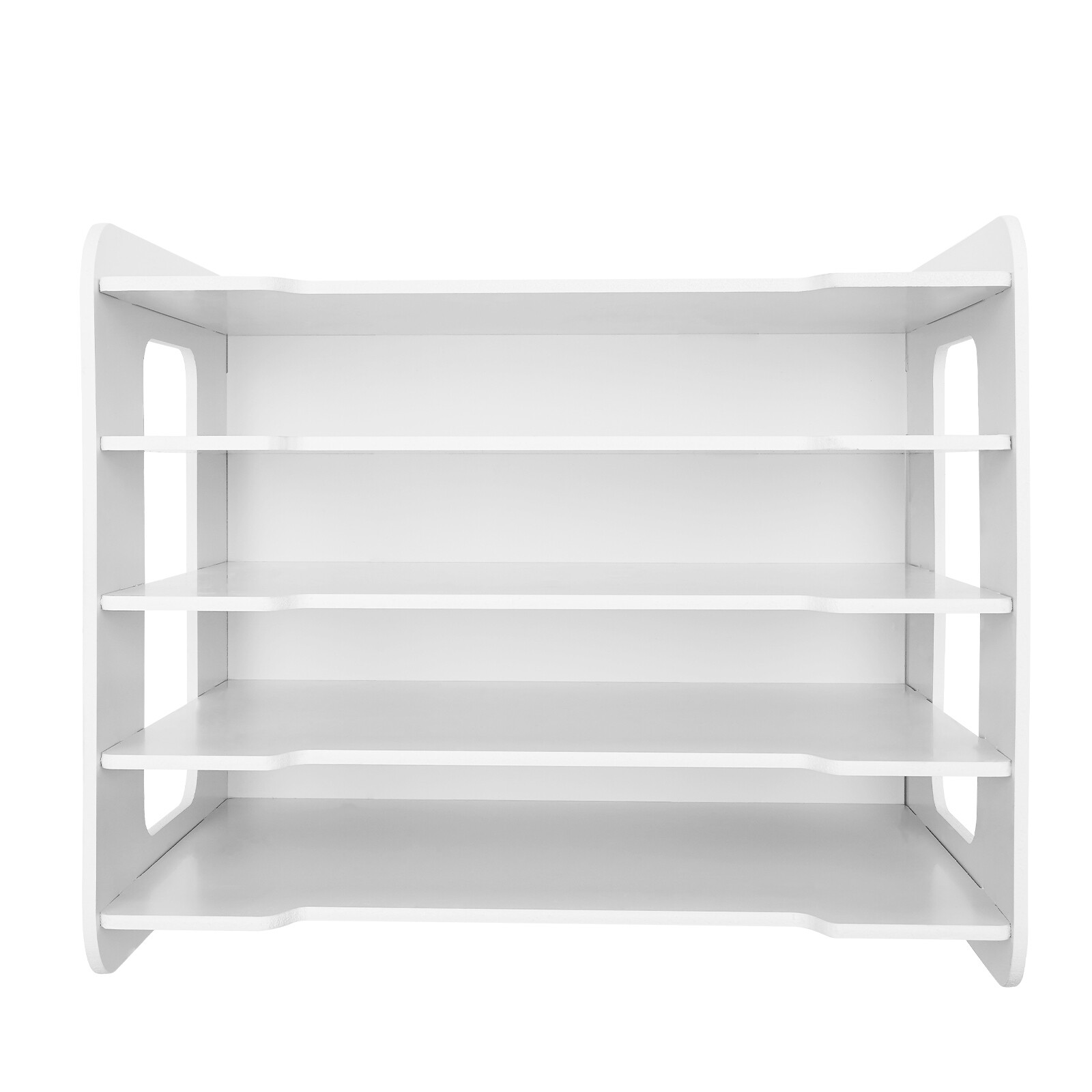 Stackable File Organizer Tray Desk Desktop Paper Document Tray Holder 5 Tiers