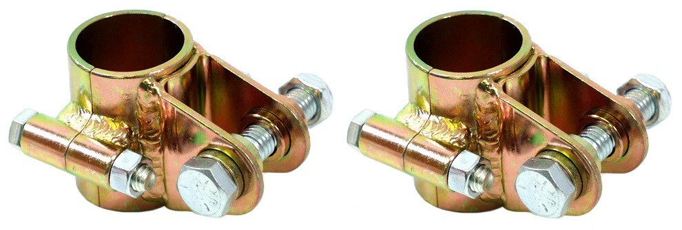 NEW SOUTHWEST SPEED CLAMP ON SHOCK MOUNTS FOR 1 1/2" ROUND VERTICAL TUBE,PAIR