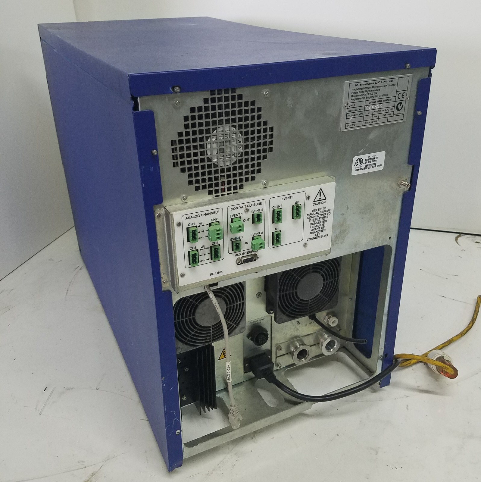 Micromass Quattro Micro Mass Spectrometer