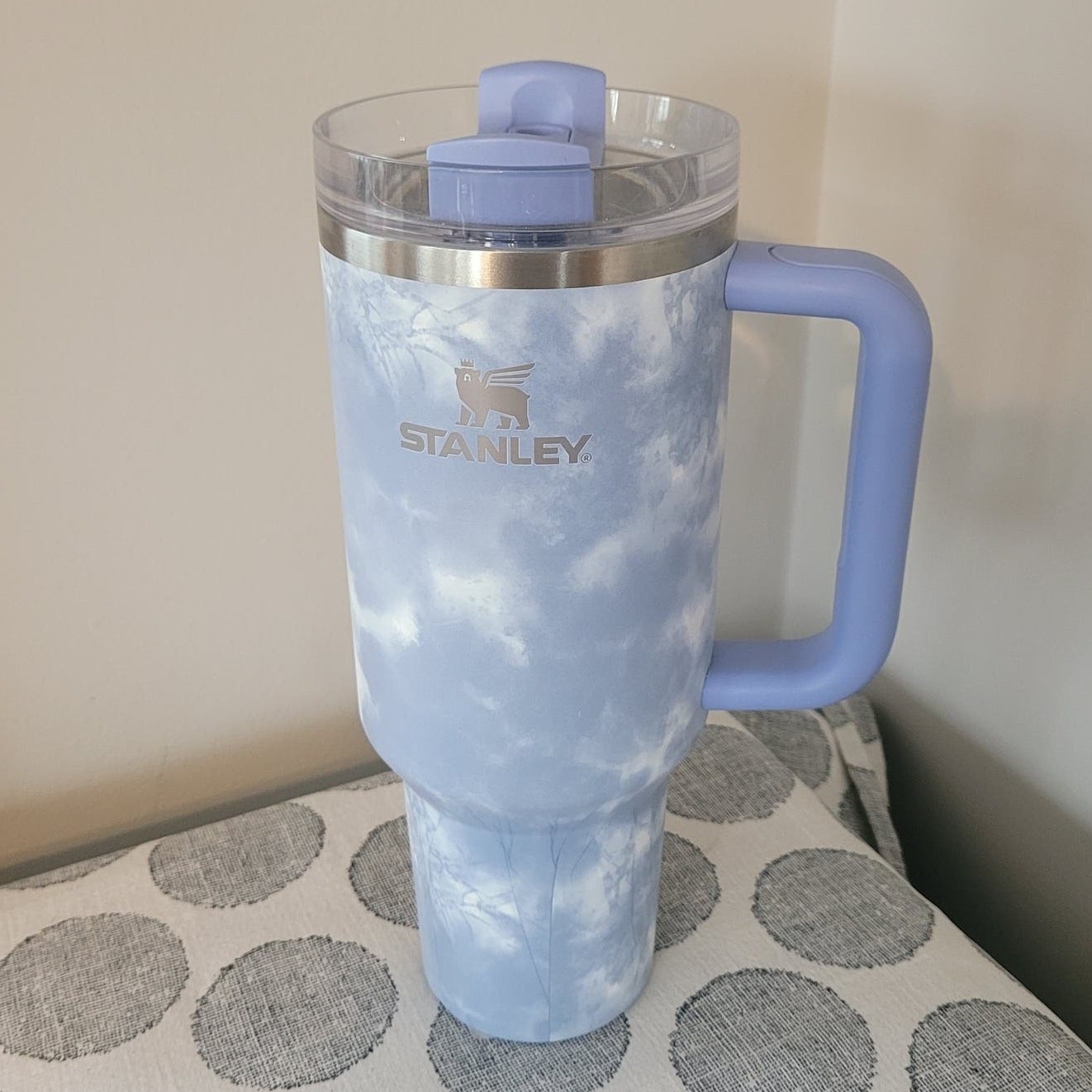 Stanley Flowstate Tumbler 40oz Ocean Blue Tie Dye