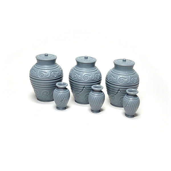 Fantasy Vases / Miniature Accessories / Gaming Terrain & Scenery / Dioramas