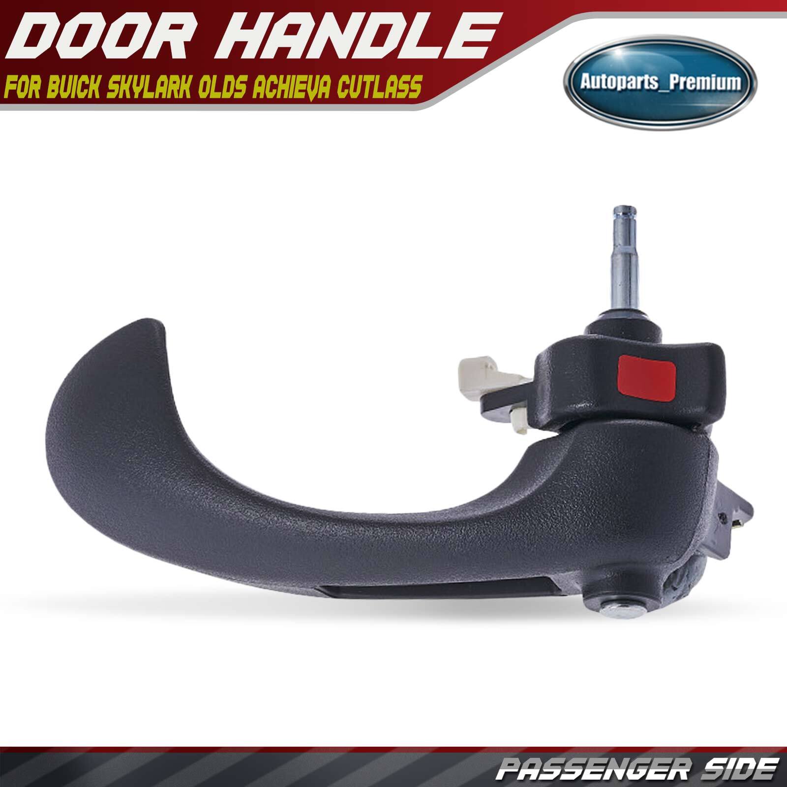 Front / Rear Passenger Interior Door Handle Black for Buick Skylark Olds Cutlass