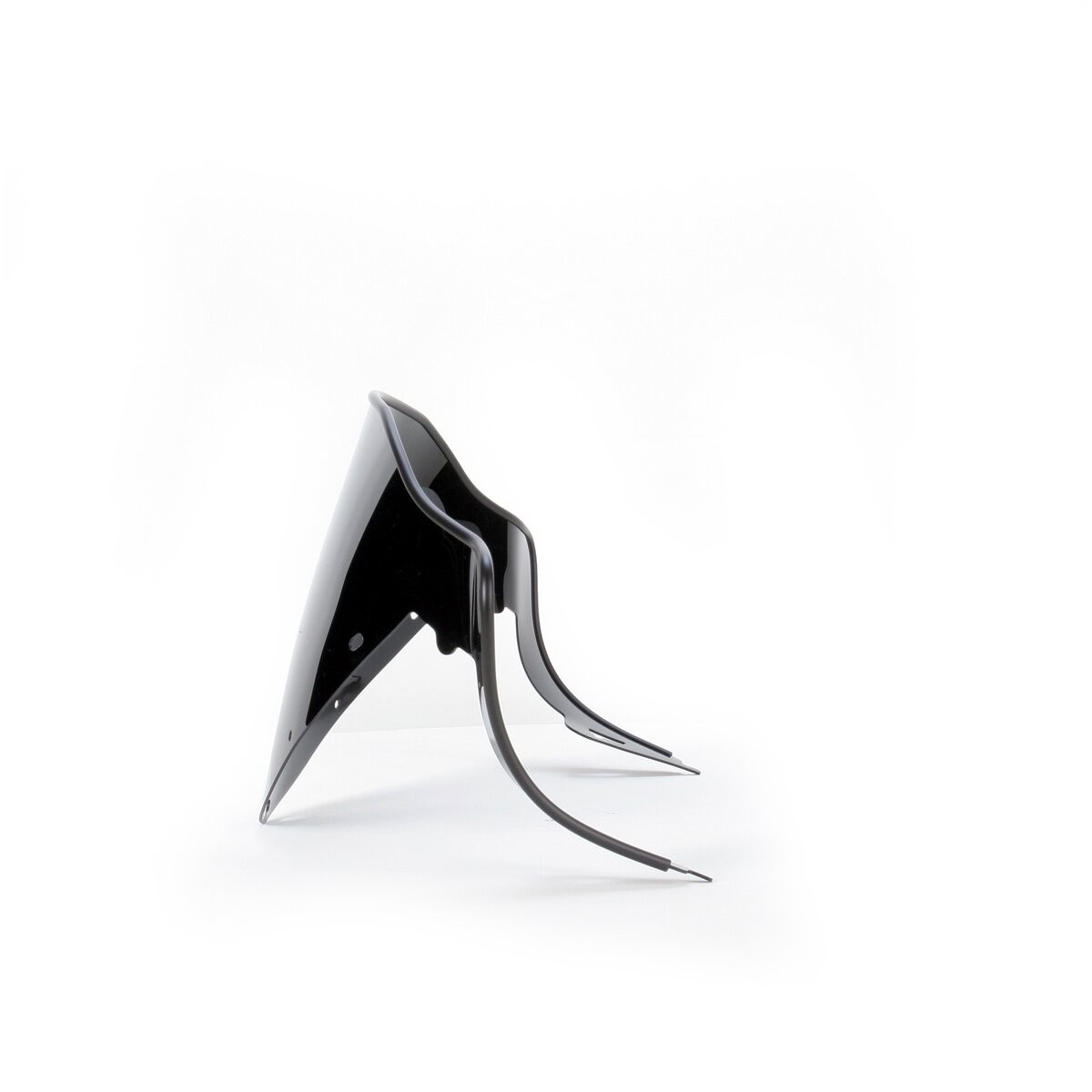 PowerMadd Cobra 9 in. Black Windshield - 11922