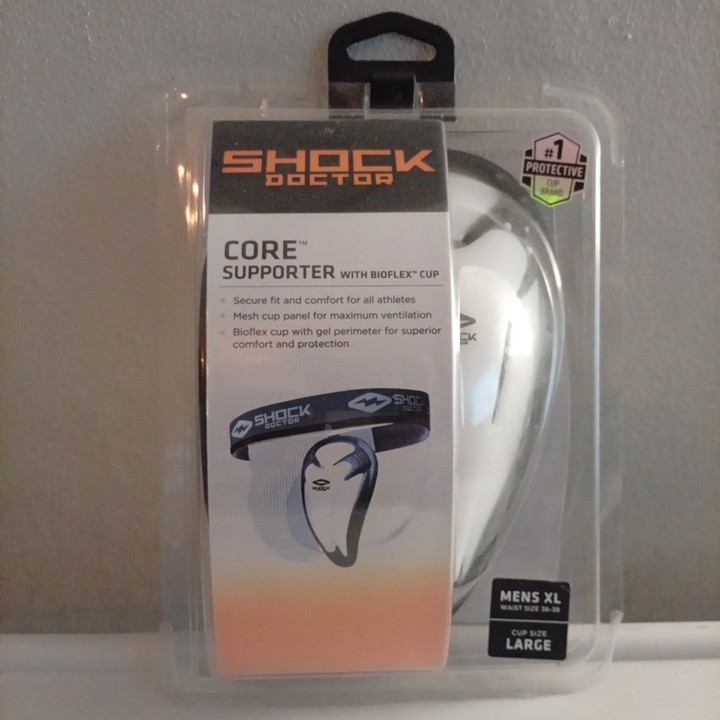 Shock Doctor Men XL 36”-39” Supporter With Bioflex Cup Size Large