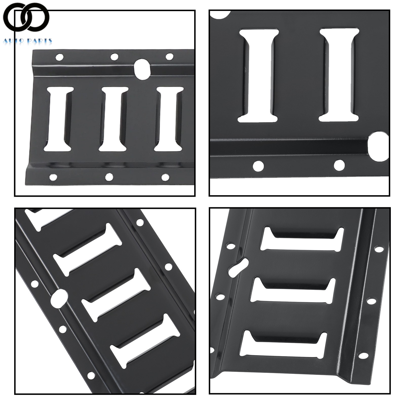 8 Piece 2' E Track Tie-Down Trailer Kit Fits Universal High Quality Horizontal