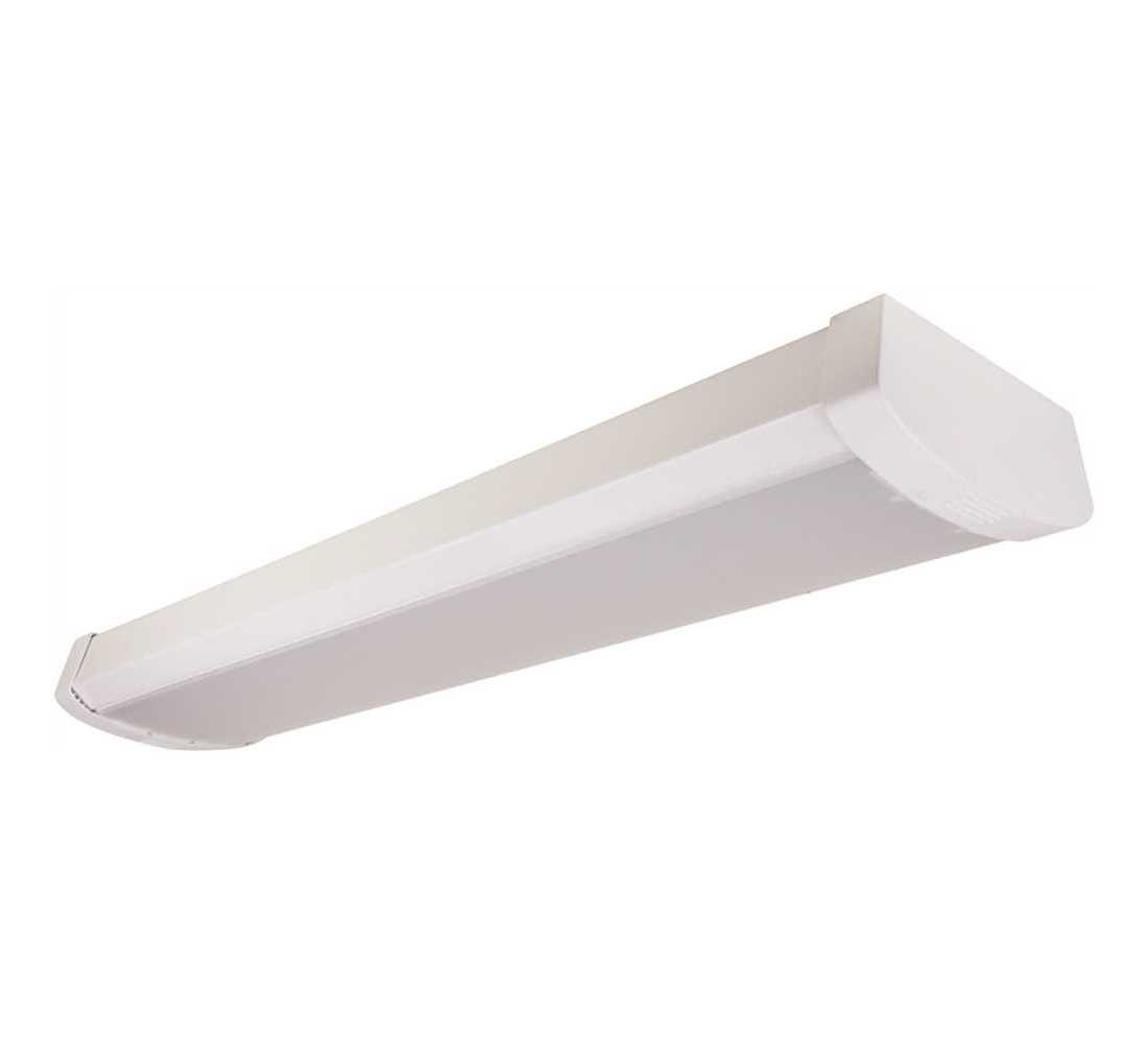 48 in. 4,000 Lumens Integrated LED White Wraparound Color/Finish Family