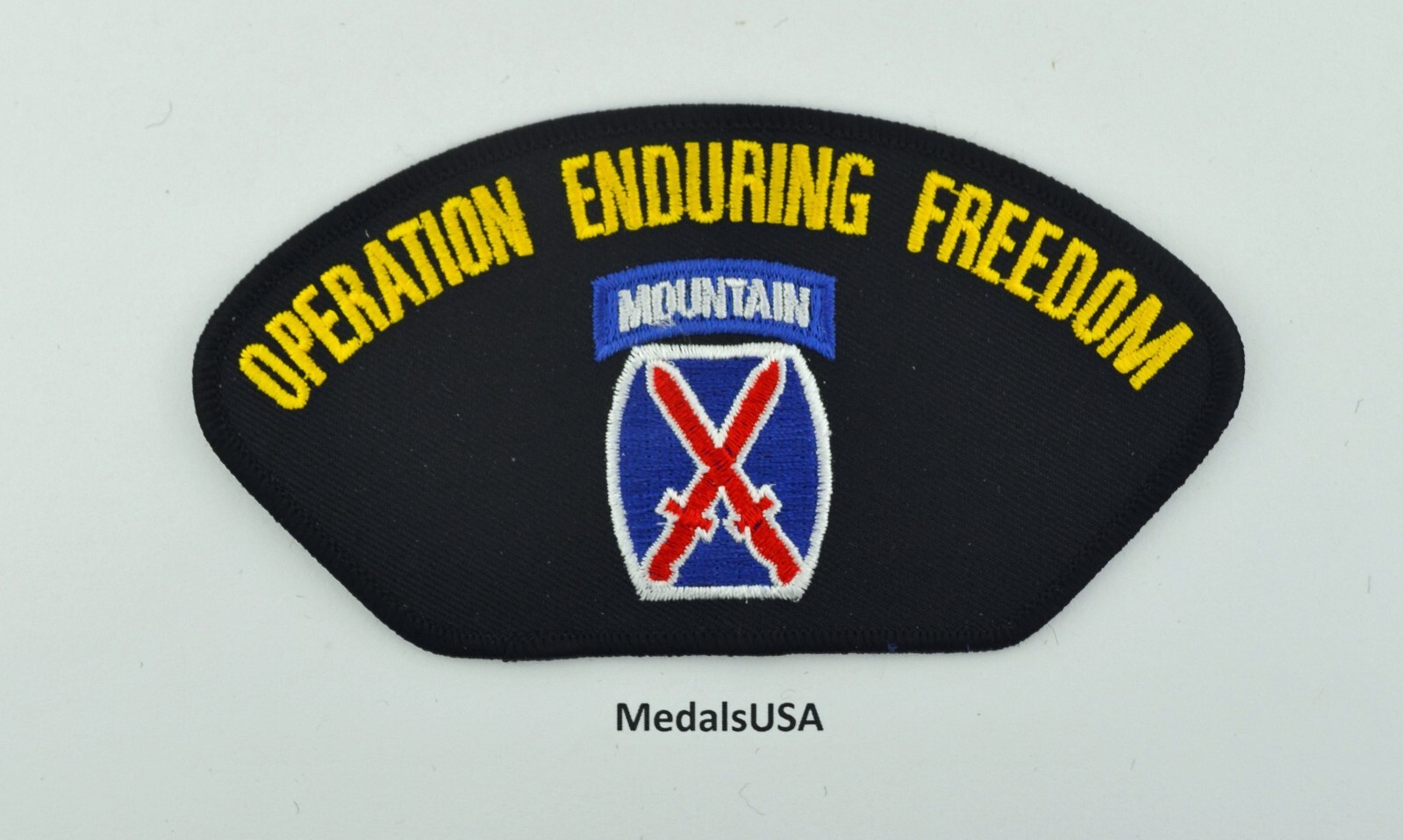 OPERATION ENDURING FREEDON - Veteran Iron/Sew on Patch HAT, JACKET, VEST P597
