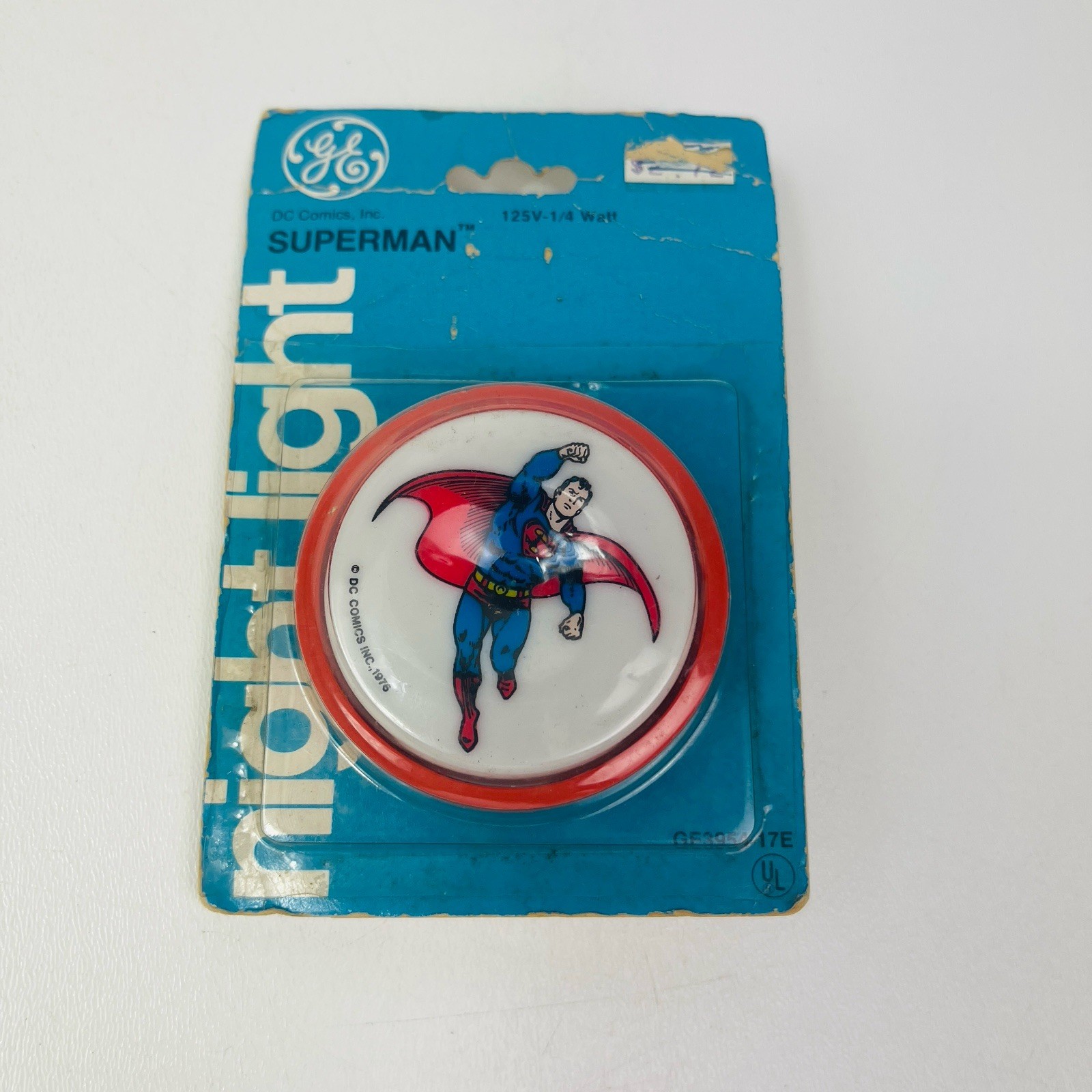 1978 Superman UnOpened GE Night Light Vintage General Electric