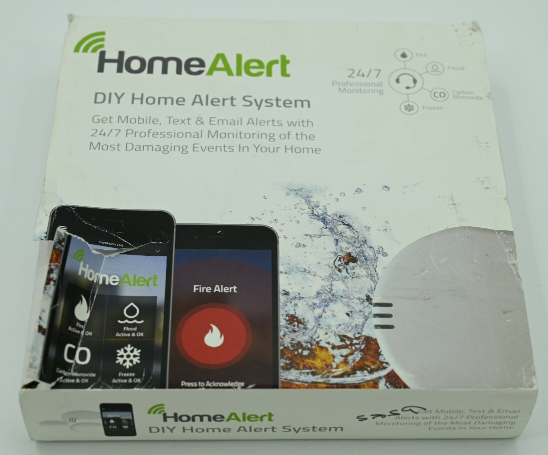 HomeAlert DIY Home Alert System NEW Unused