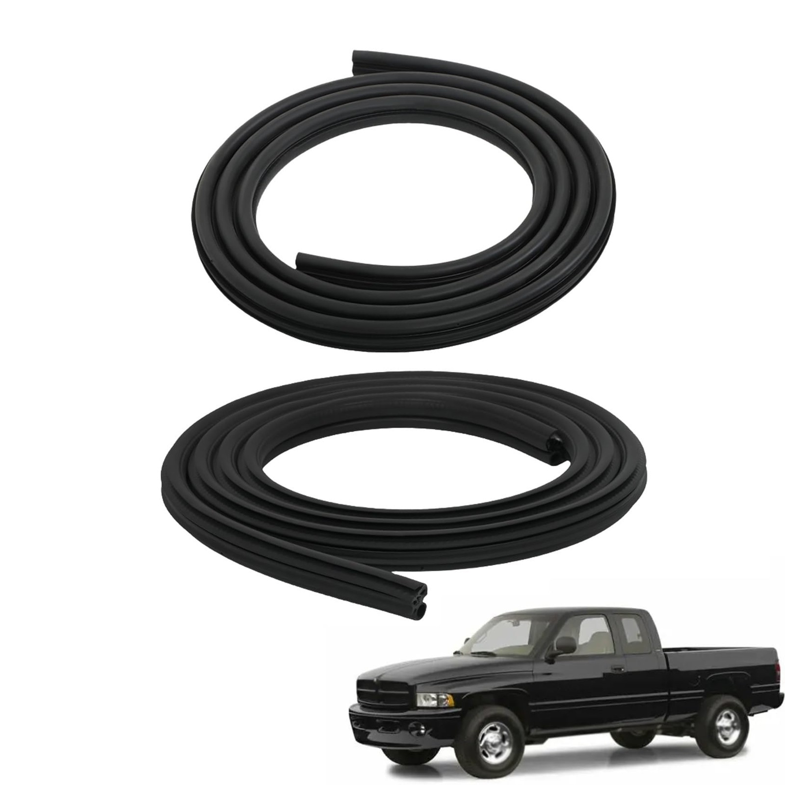 2-Pack Door Weatherstrip Seal for 1500 2500 3500 Truck 1994-2002 AM-3821763176