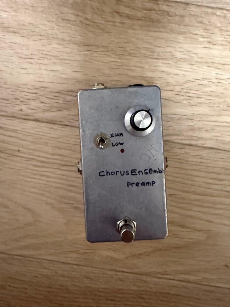 Chorus Ensemble Preamp with Low & Gain Controls 1/4" Jack Used