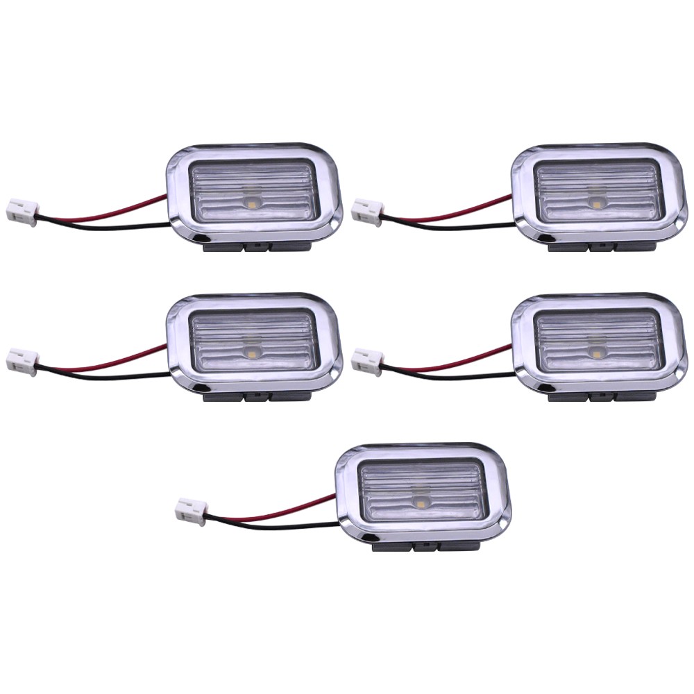 5 PCS Refrigerator LED Light Module for Whirlpool Kitchenaid W10607479