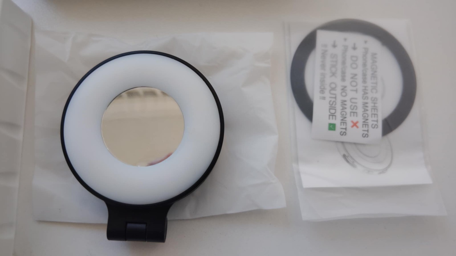 Magnetic Fill Light Complementary Light Portable Selfie Photography pocket Light