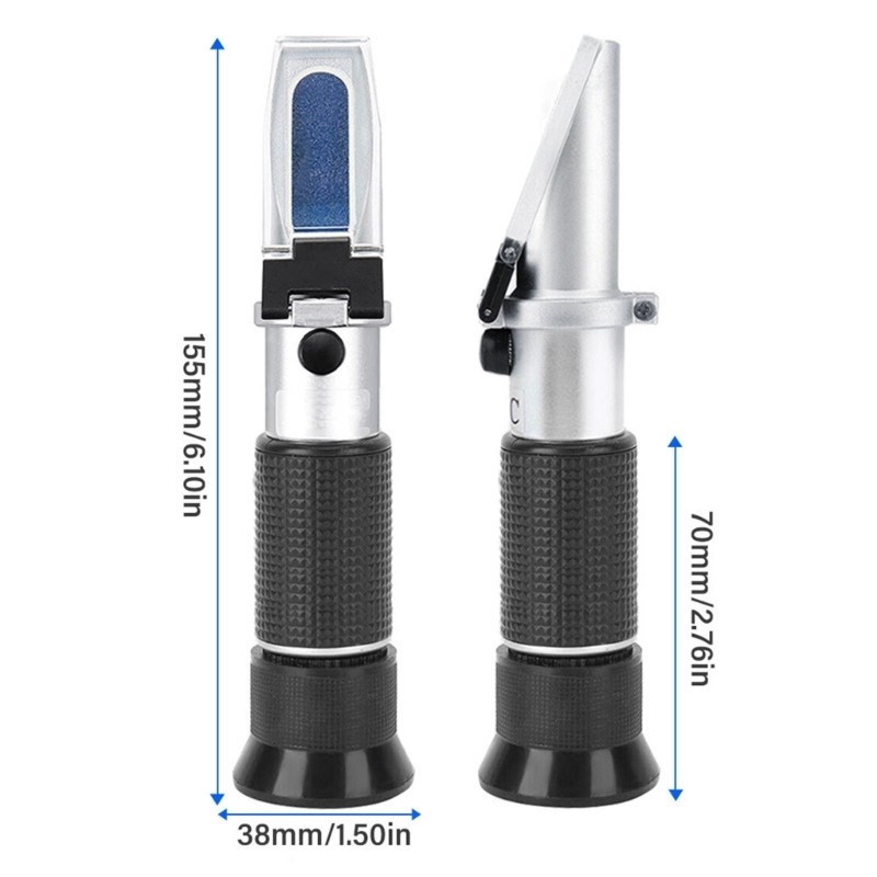 Multiple Function Refractometer for Car Urea Coolant Washer Fluid and Battery