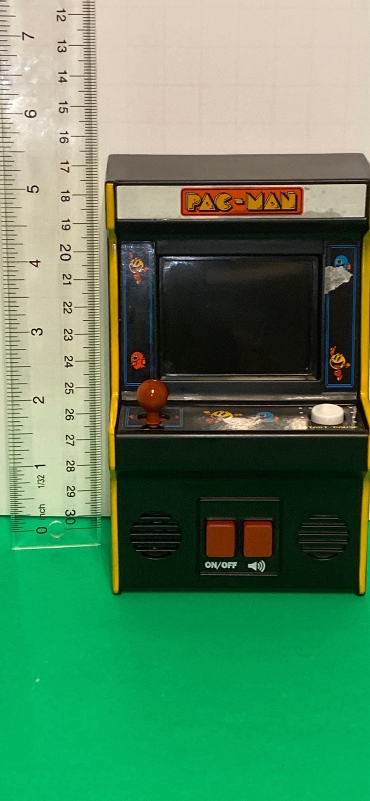 Basic Fun Pac-Man Handheld Mini Arcade Game Bandai Namco Pacman Tested Working