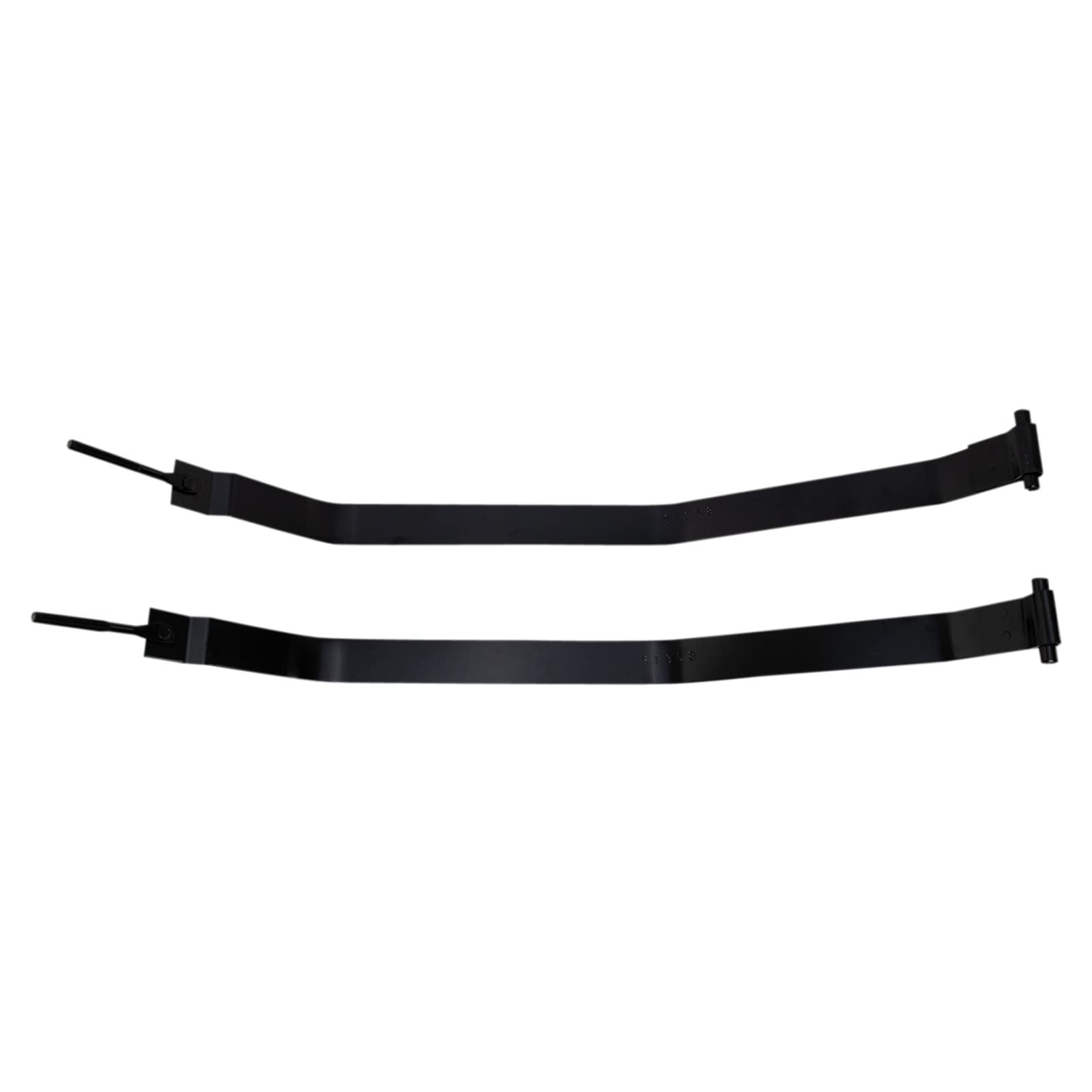 TRQ Fuel Tank Strap Black Compatible with 1997-2007 Jeep Wrangler