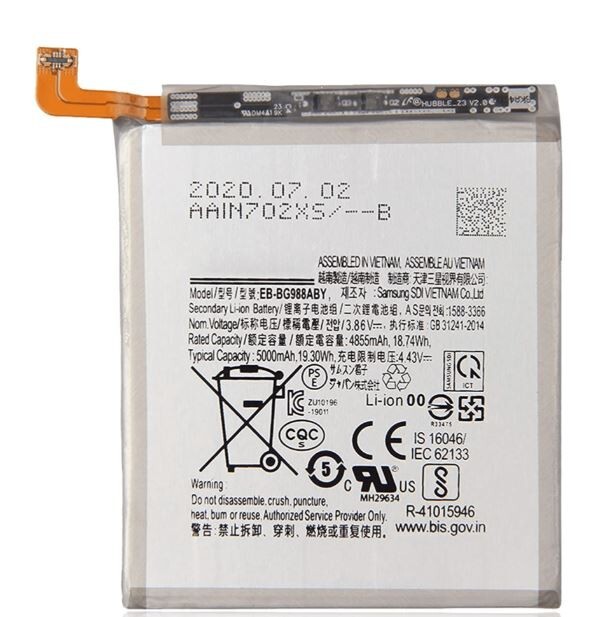 for Samsung Galaxy S20 Ultra 5G Battery Replacement✅ EB-BG988ABY✅ 5000 MAH✅USA