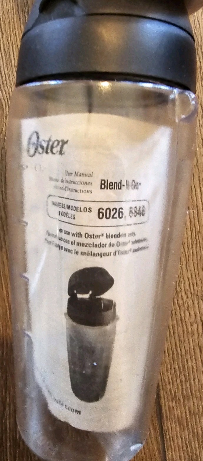 Oster Blend-N-Go 20 Oz  Replacement Smoothie Cup Models 6026 & 6848 NEW (F1)