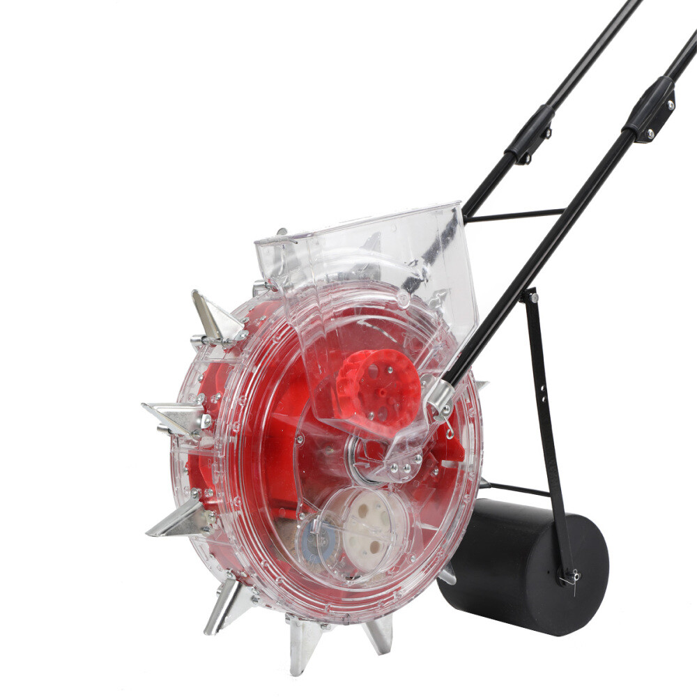 Manual Seeder Machine Soy Corn Carousel Precision Seeding Tool Hand Push Roller