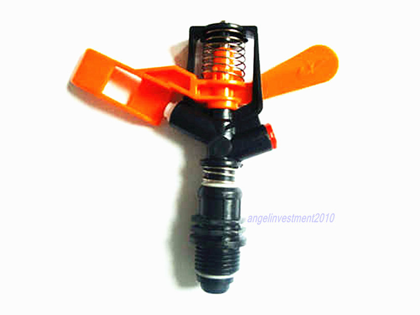 10pcs 1/2" Agricultural  Lawn Irrigation plastic sprinkler 360° Arm Rotating