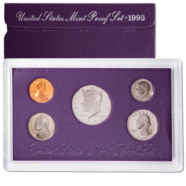 1993-S Proof Set U.S. Mint Original Government Packaging OGP