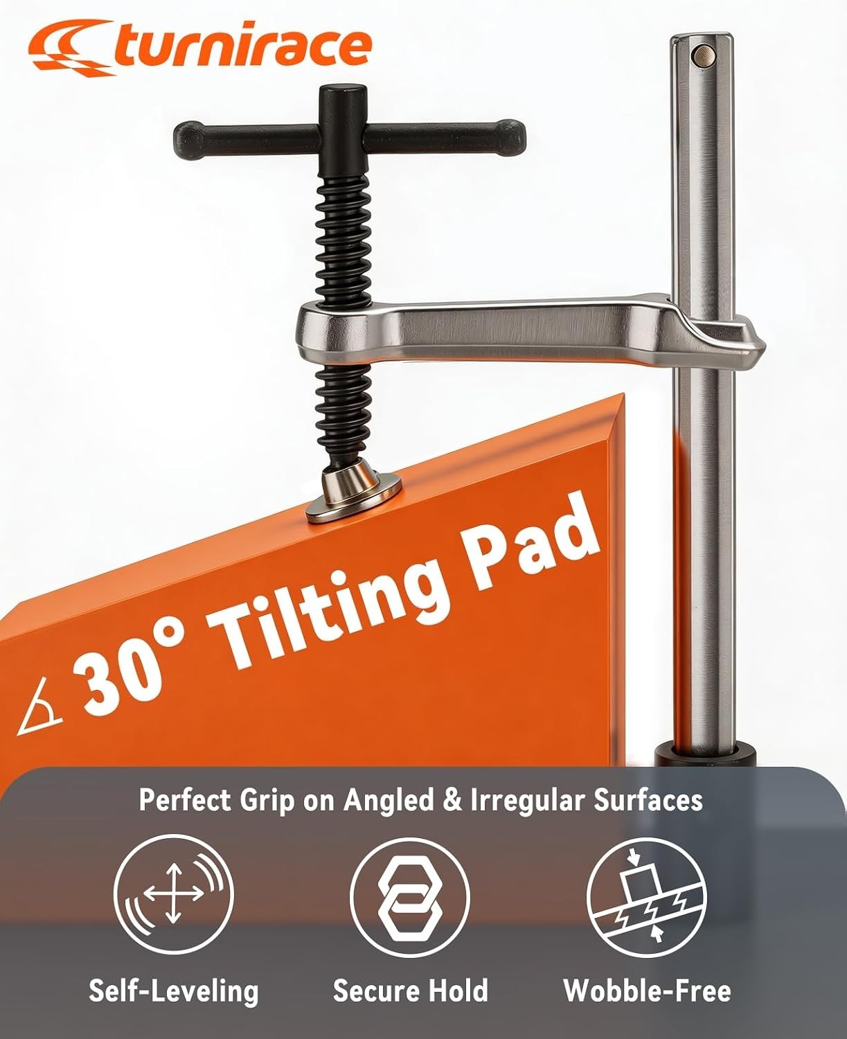 2-Pack Welding Table Clamps - 6.5" Opening Capacity for 5/8" Holes