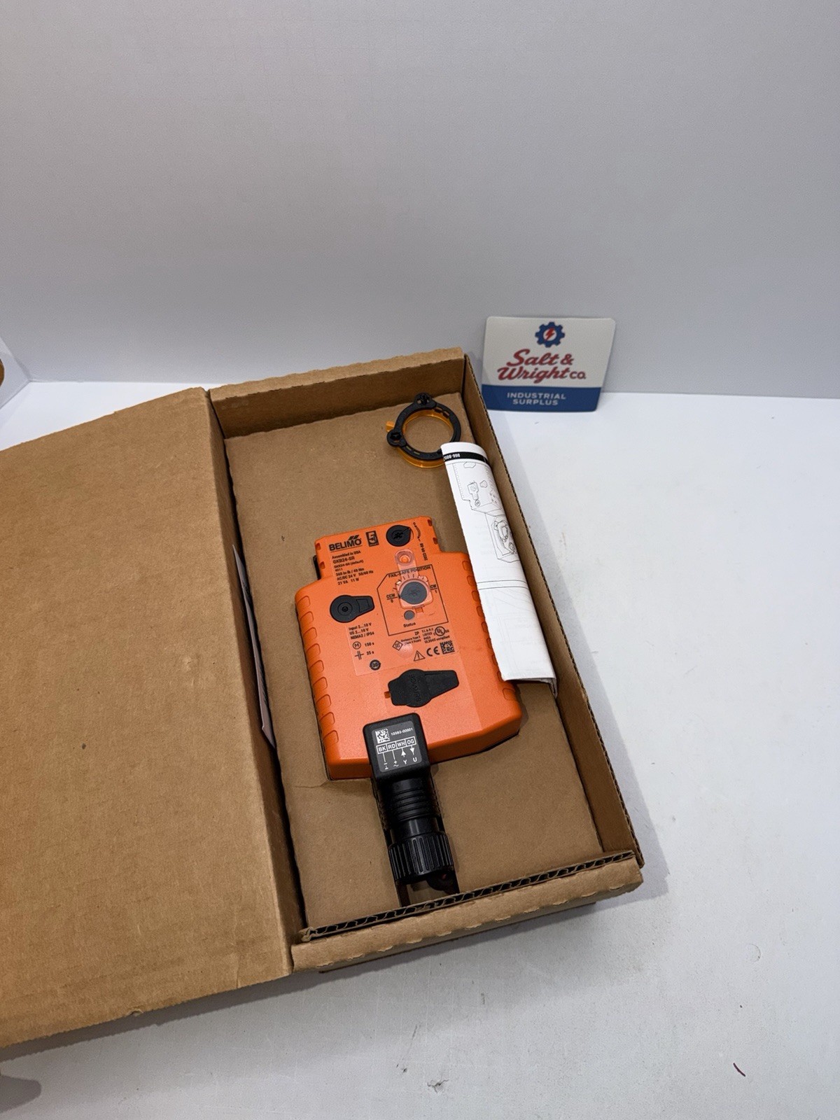 Belimo GKB24-SR 24V AC/DC Spring Return Damper Actuator NEW OPEN BOX