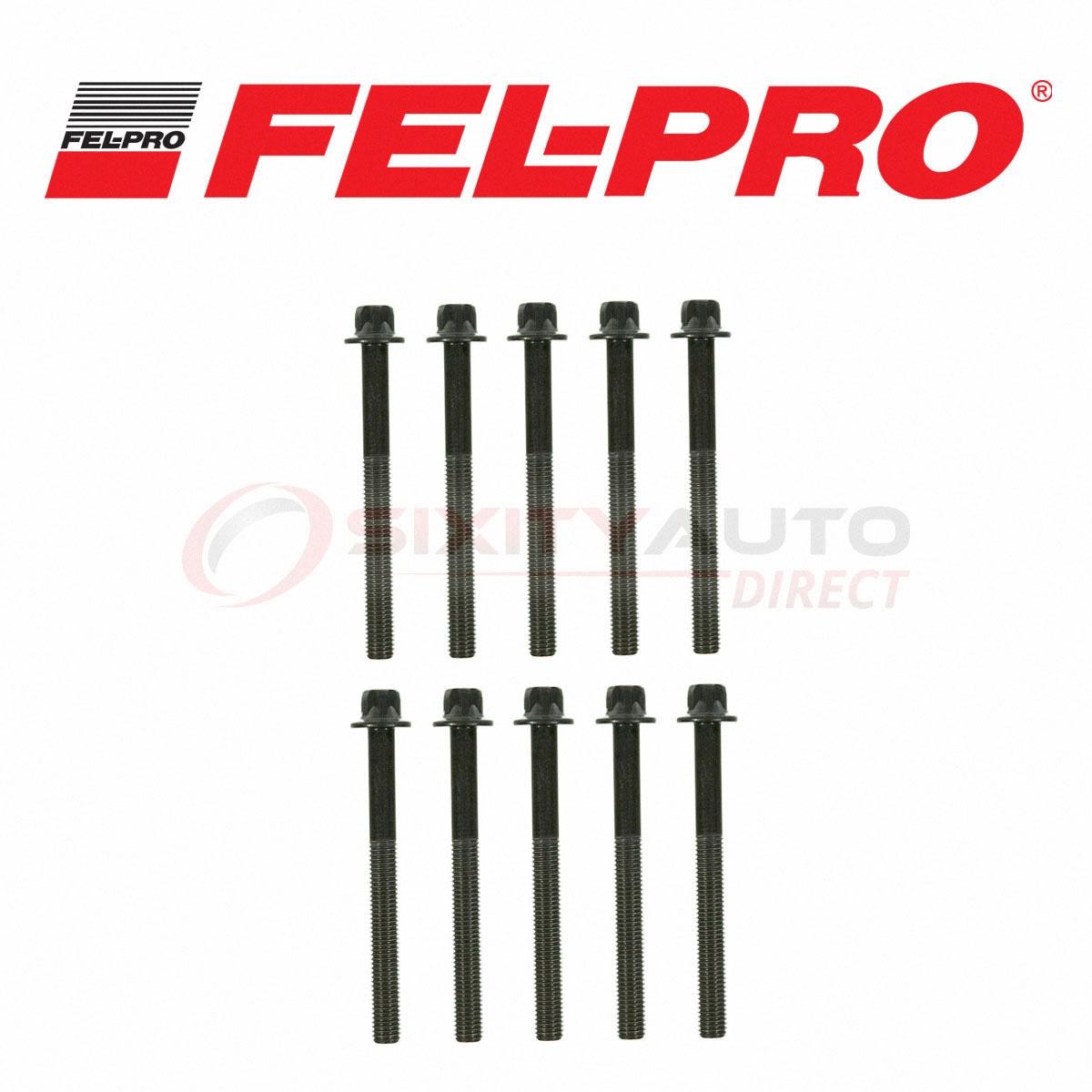 Fel-Pro Cylinder Head Bolt Set for 2005-2015 Nissan Armada 5.6L V8 - Engine bx