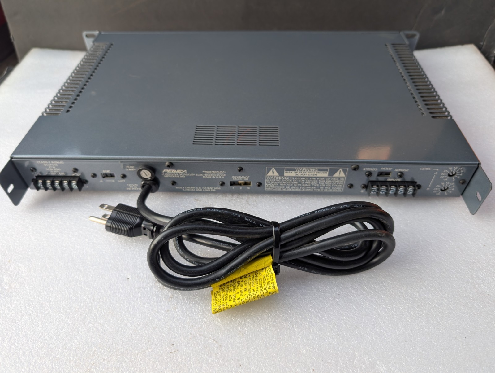 PEAVEY IPS 150 Power Amp New Tested Works Good