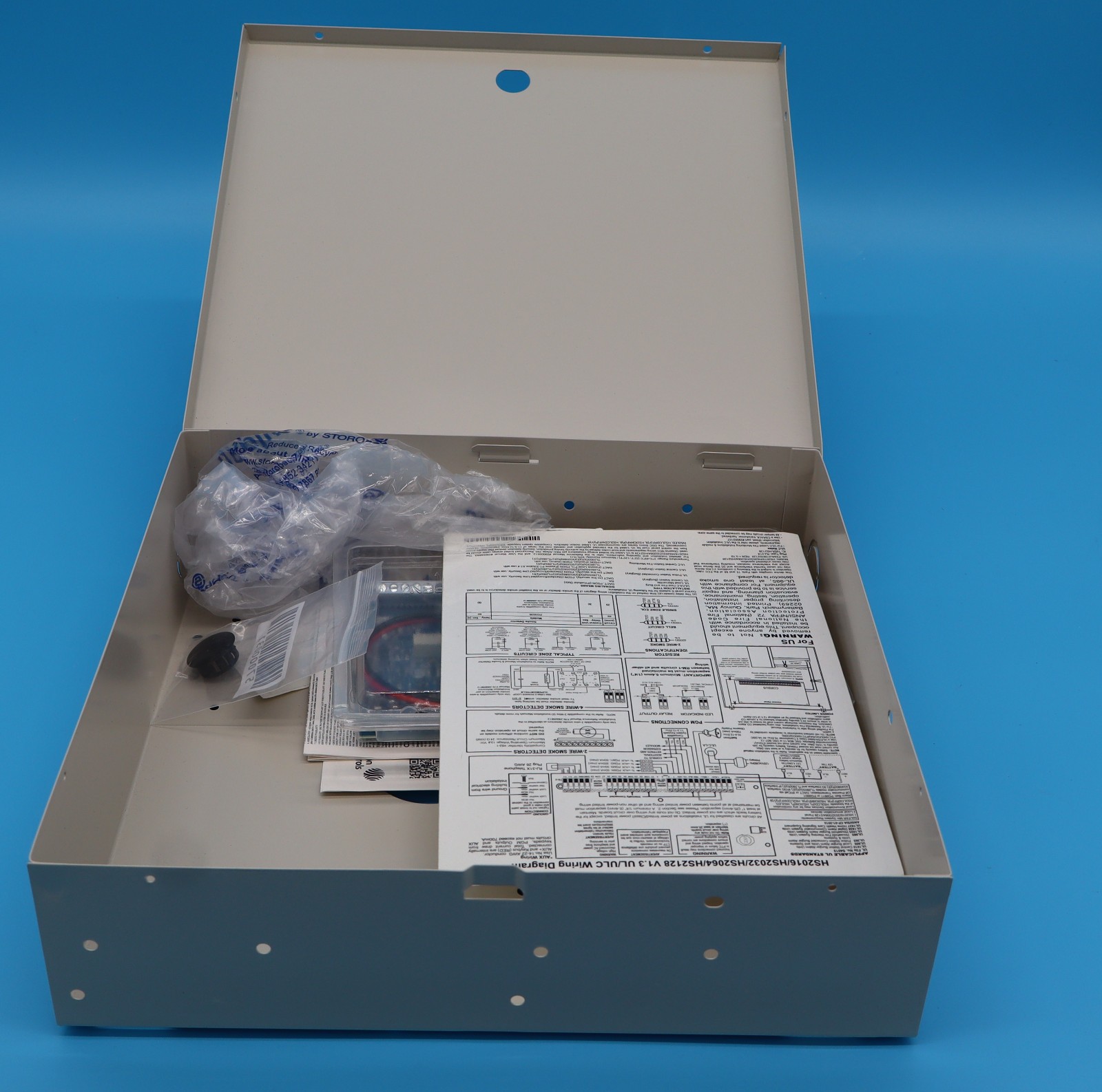 DSC HS2016NKCP01 PowerSeries Neo 16-Zone Alarm Control Panel Kit Open Box