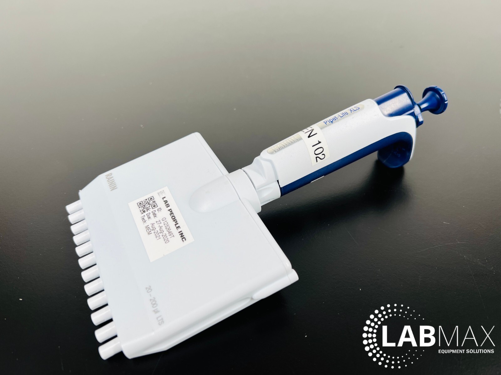 Rainin Pipet-Lite XLS L-200 / 20-200uL / 12-Channel Pipette with WARRANTY