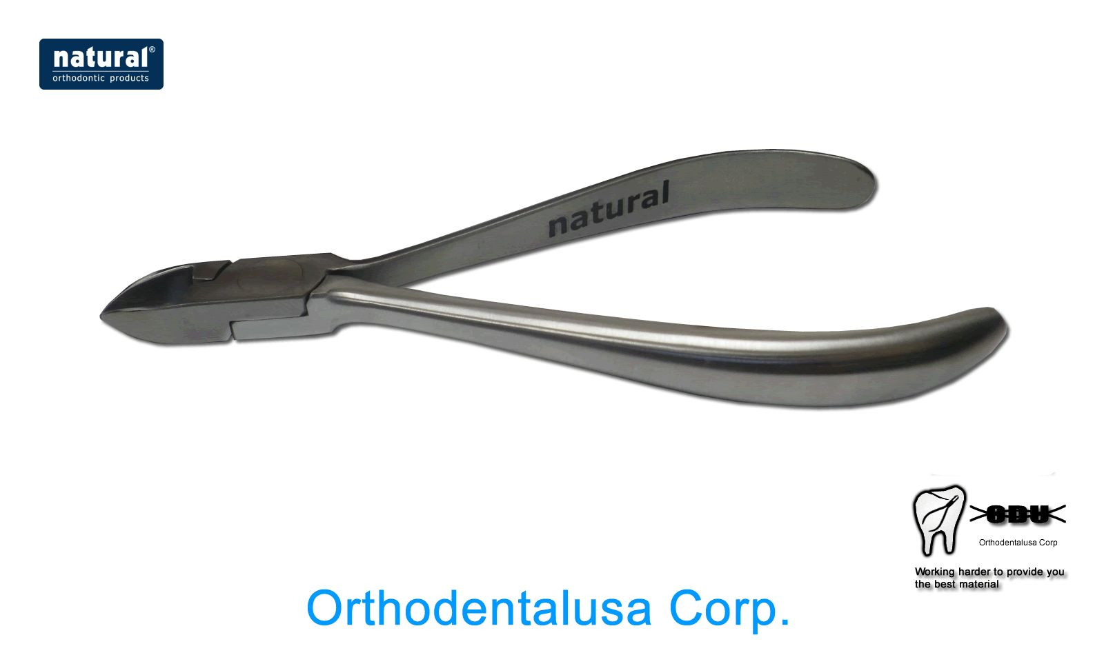 Orthodontic LIGATURE & PIN CUTTER 15 DEGREES SS TIP N21150333 (DENTAURUM Style)