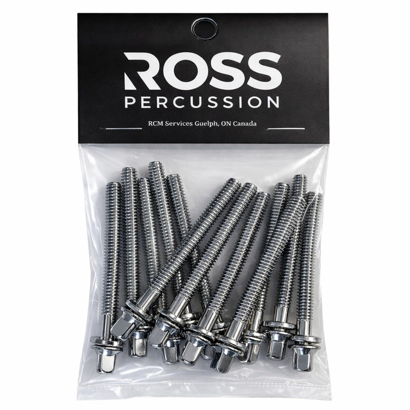 Drum Tension Rods Washers Percussion 2 Inch Chrome Plated 12 PCS