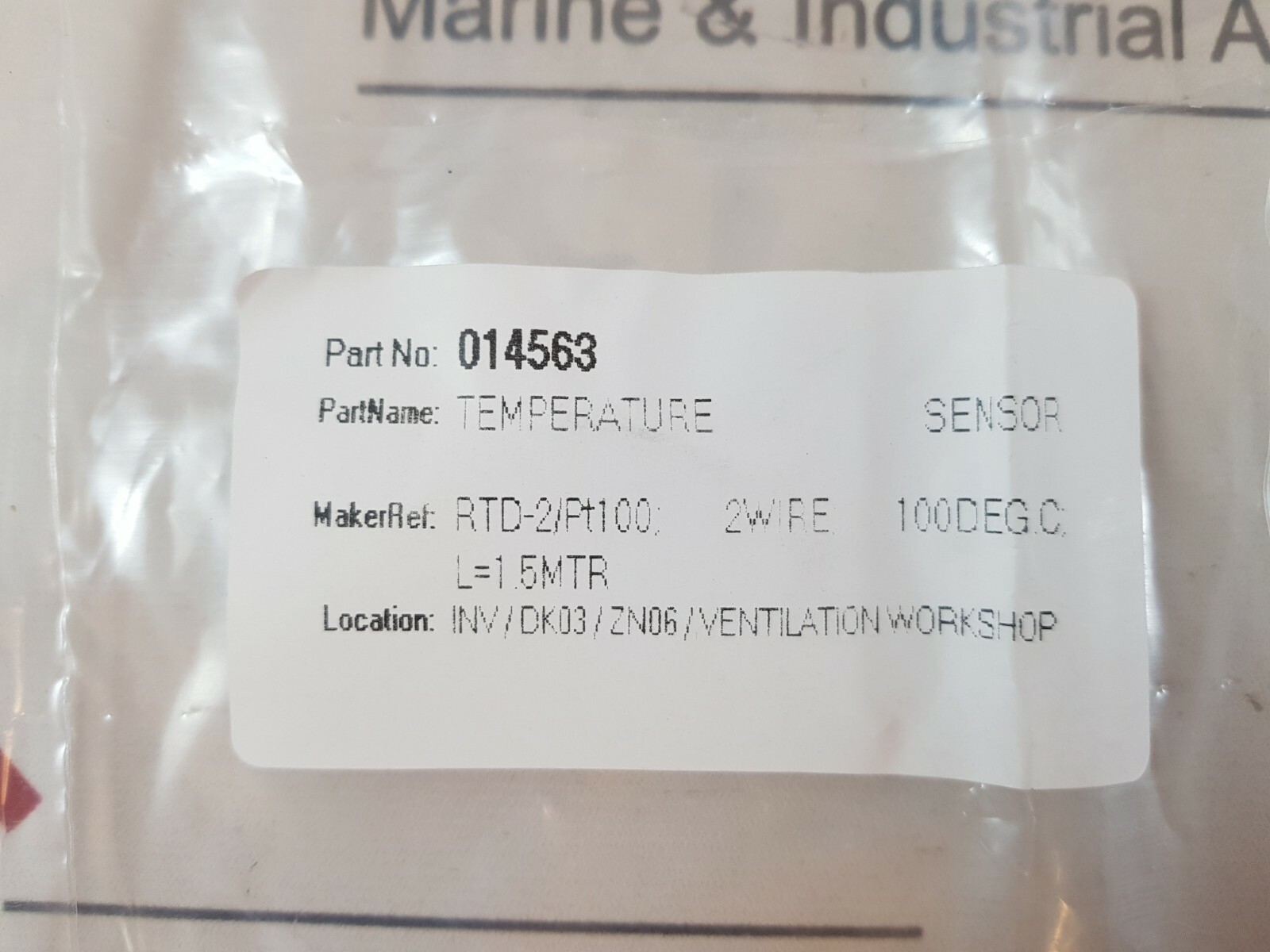 Rs 896-8395 temperature sensor