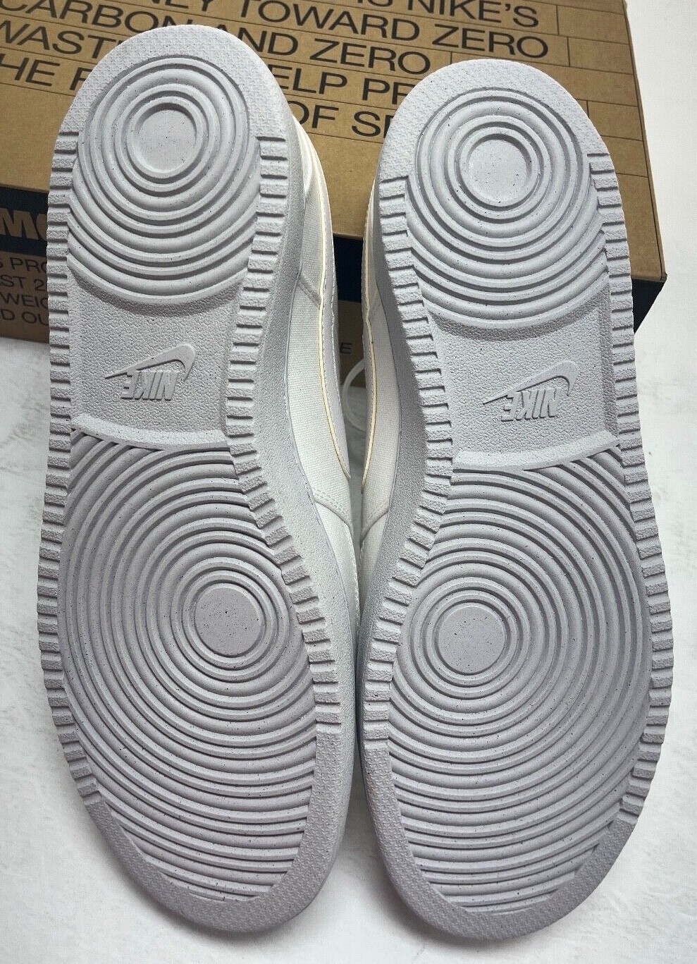NIKE Court Vision LO CANVS NN Men Basketball Shoe DJ6260-100 White NWD FREE Ship