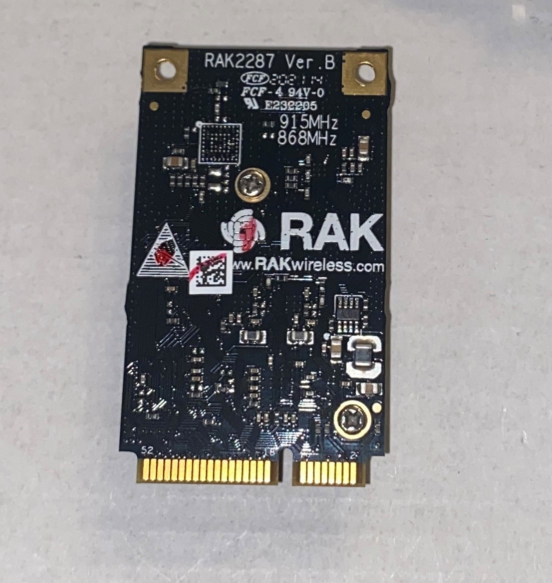 RAKWireless RAK2287 LoRa Concentrator 915MHz US915 For RAK MNTD SenseCap Nebra