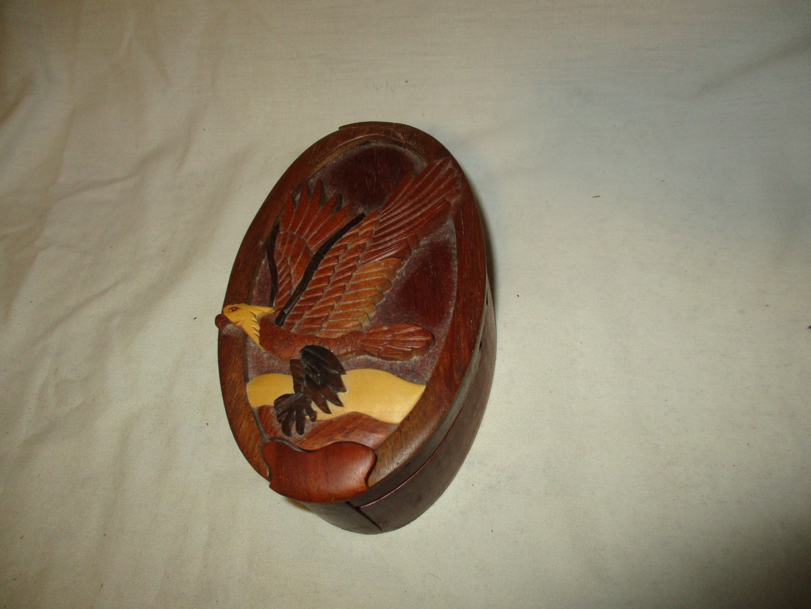 Flying Eagle Secret Wooden Puzzle Box
