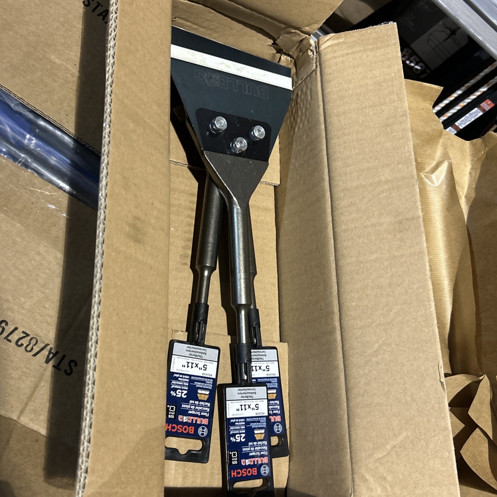 Bosch 5-in Steel Heavy Duty Floor Scraper with 11-in Handle